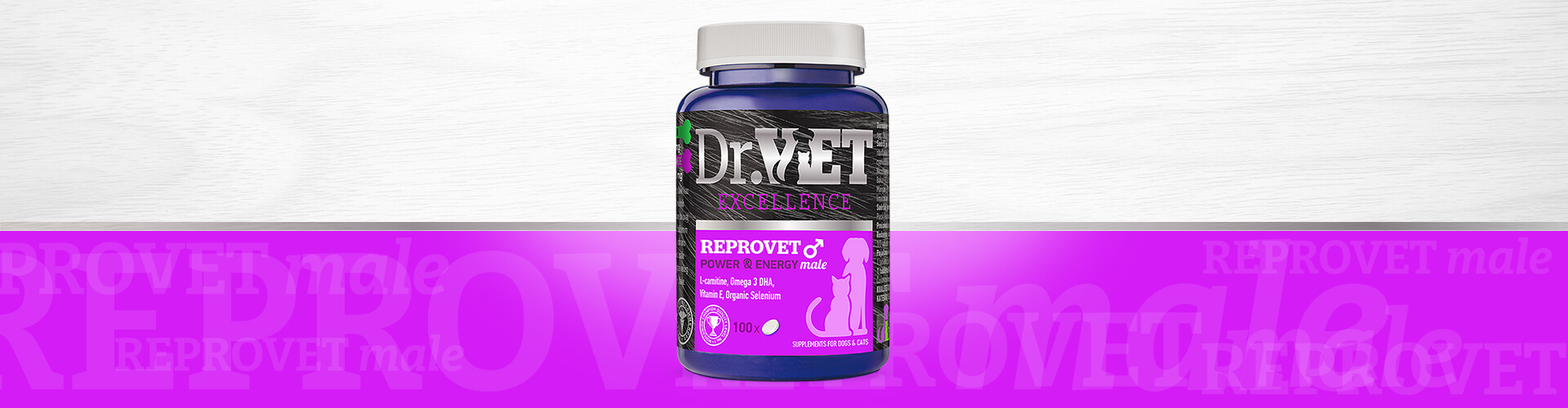 REPROVET male - Premium supplements for dogs 1