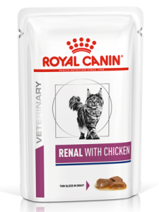 Renal With Chicken Thin Slices In Gravy Cat 85G x12