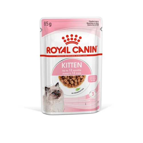 Kitten Chunks In Gravy 12X85g