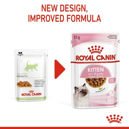 Kitten Chunks In Gravy 12X85g