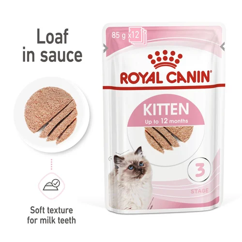 Kitten Loaf In Sauce 12 X 85g