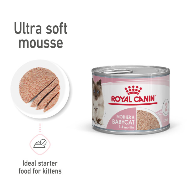 Mother  Babycat (ultra-soft mousse) 195g