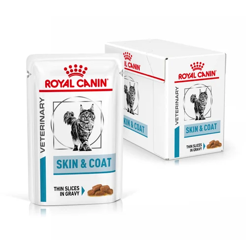 Skin  Coat Thin Slices In Gravy Cat 12X85G
